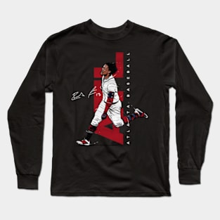 ronald acuna jr vertical Long Sleeve T-Shirt